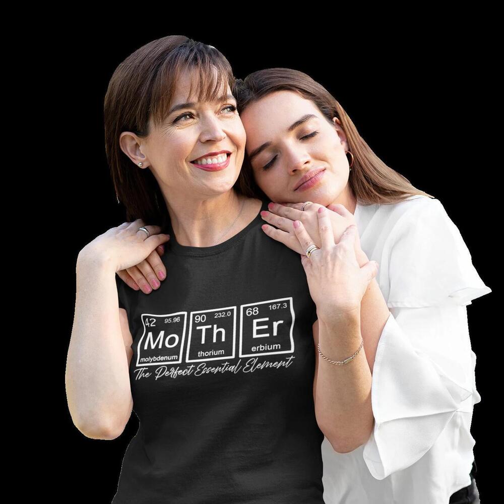 Mother Periodic Table T-Shirt Science Mom Graphic Tee 1